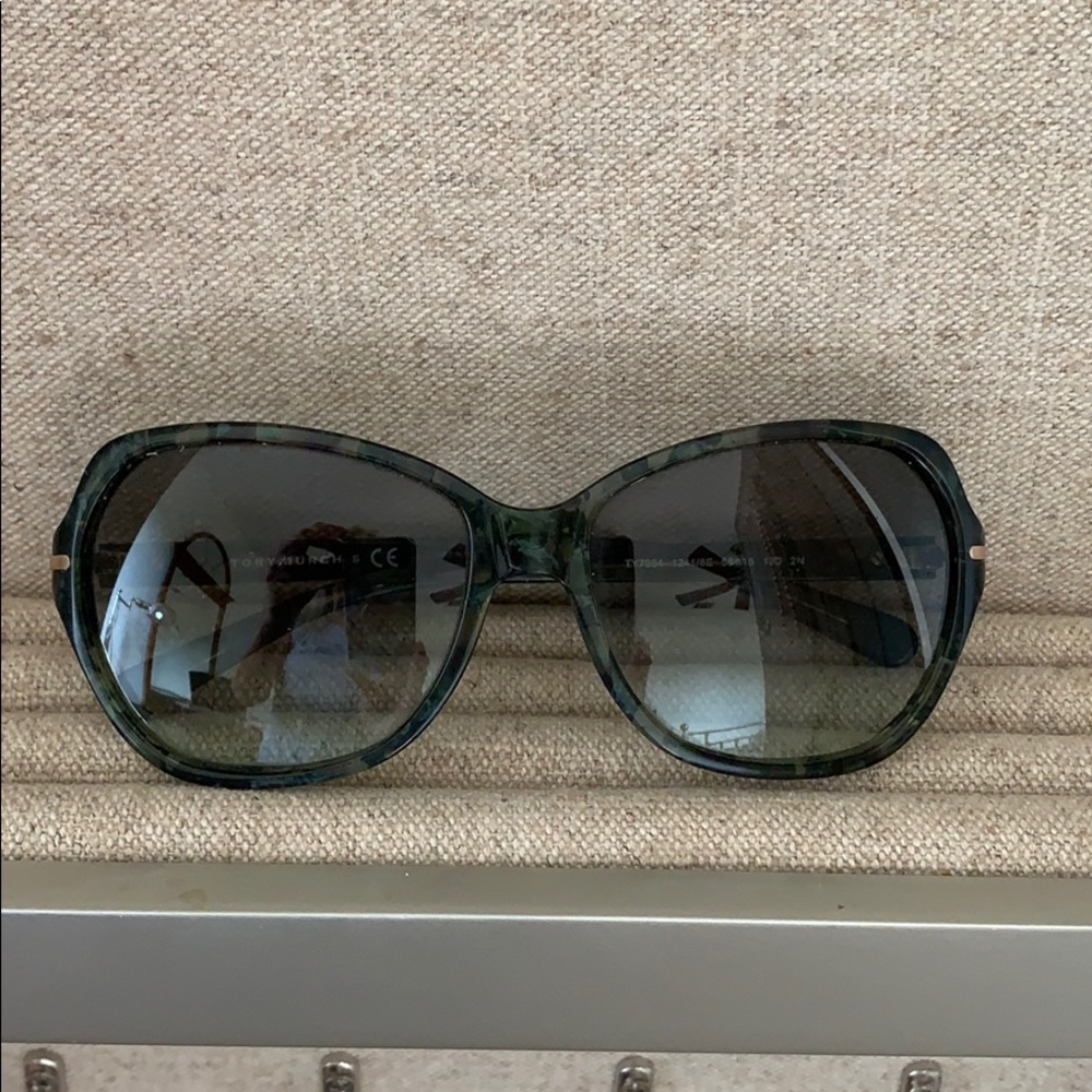 Tory Burch Sunglasses emerald green color